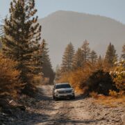 VW Atlas Cross Sport Offroading in a forest trail