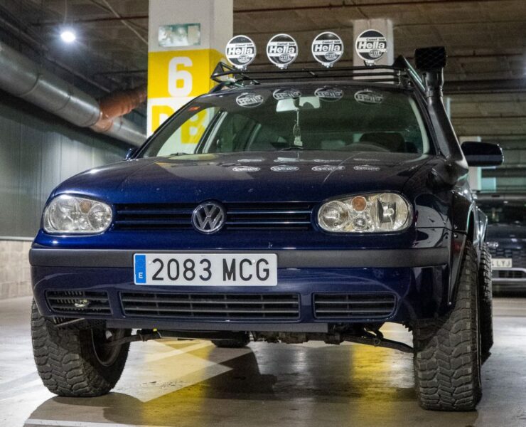 Lifted VW Golf MK4 4Motion off road build