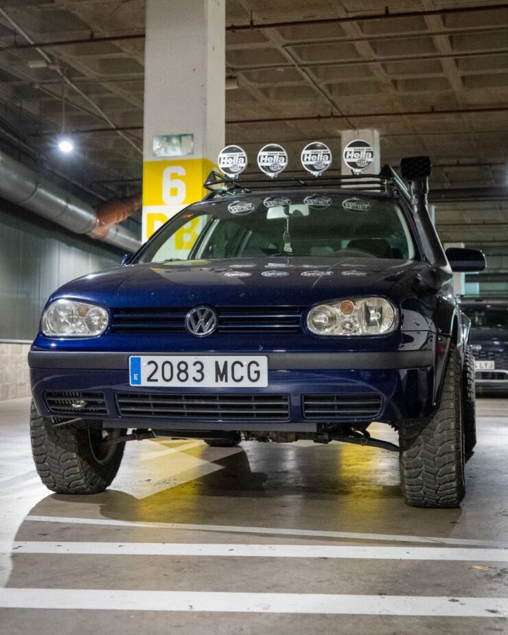 Lifted VW Golf MK4 4Motion off road build