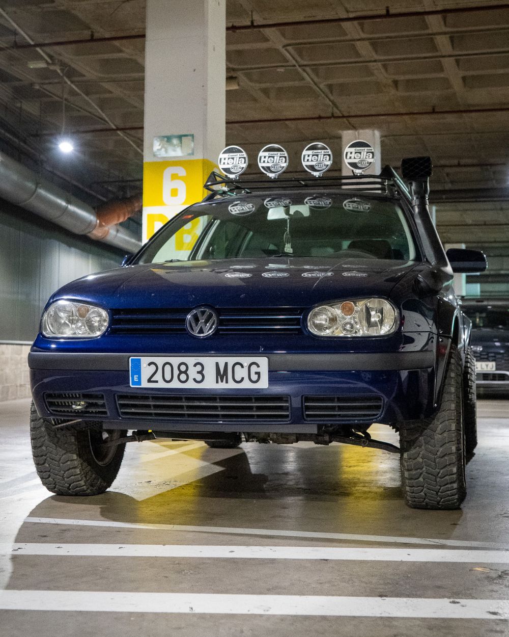 Lifted VW Golf MK4 4Motion off road build