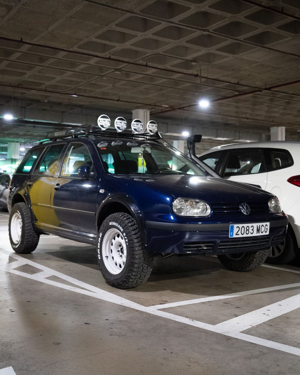 Volkswagen Golf Variant MK4 1.9L TDI 4motion with a 3" lifted suspension