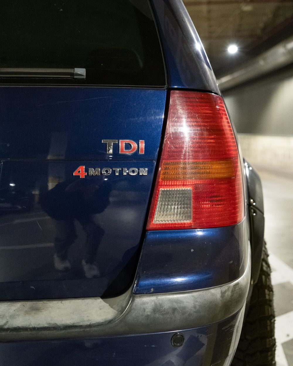 4motion all-wheel-drive bedge on the Golf MK4 Variant