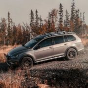 Lifted VW Golf Alltrack Wagon Off-road Build on 30 inch Tires