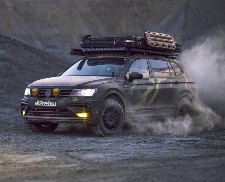 1.5″ Lifted VW Tiguan Off road build with Overland Style Mods