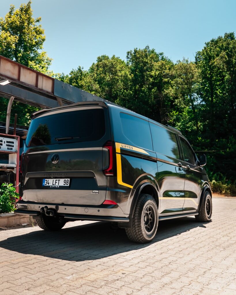 VW Transporter with a 2 inch lift by 34 Customs
