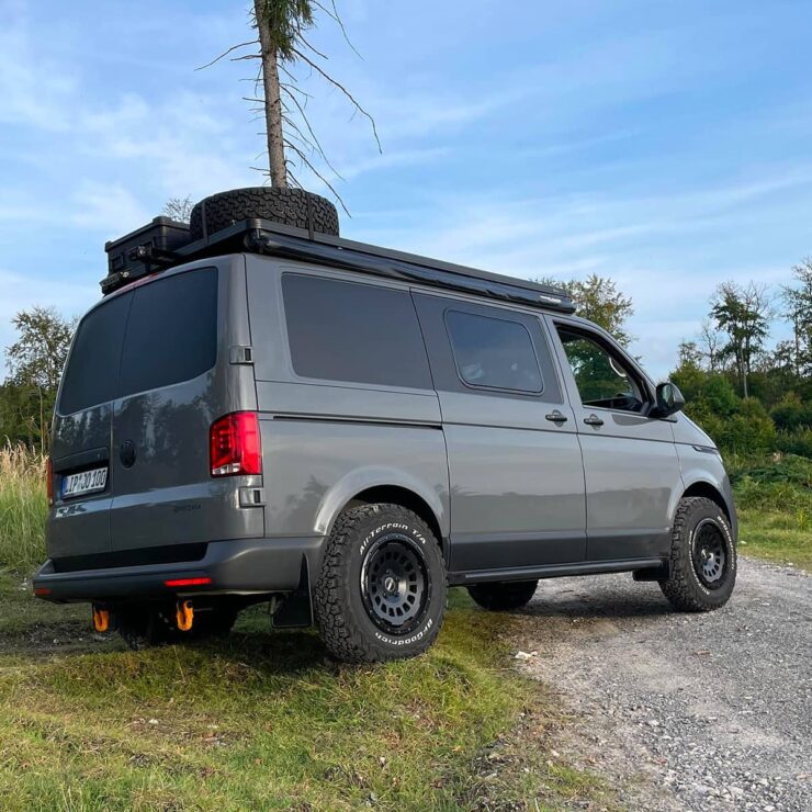 Lifted VW Transporter T6 Off Road Overland Van from Germany